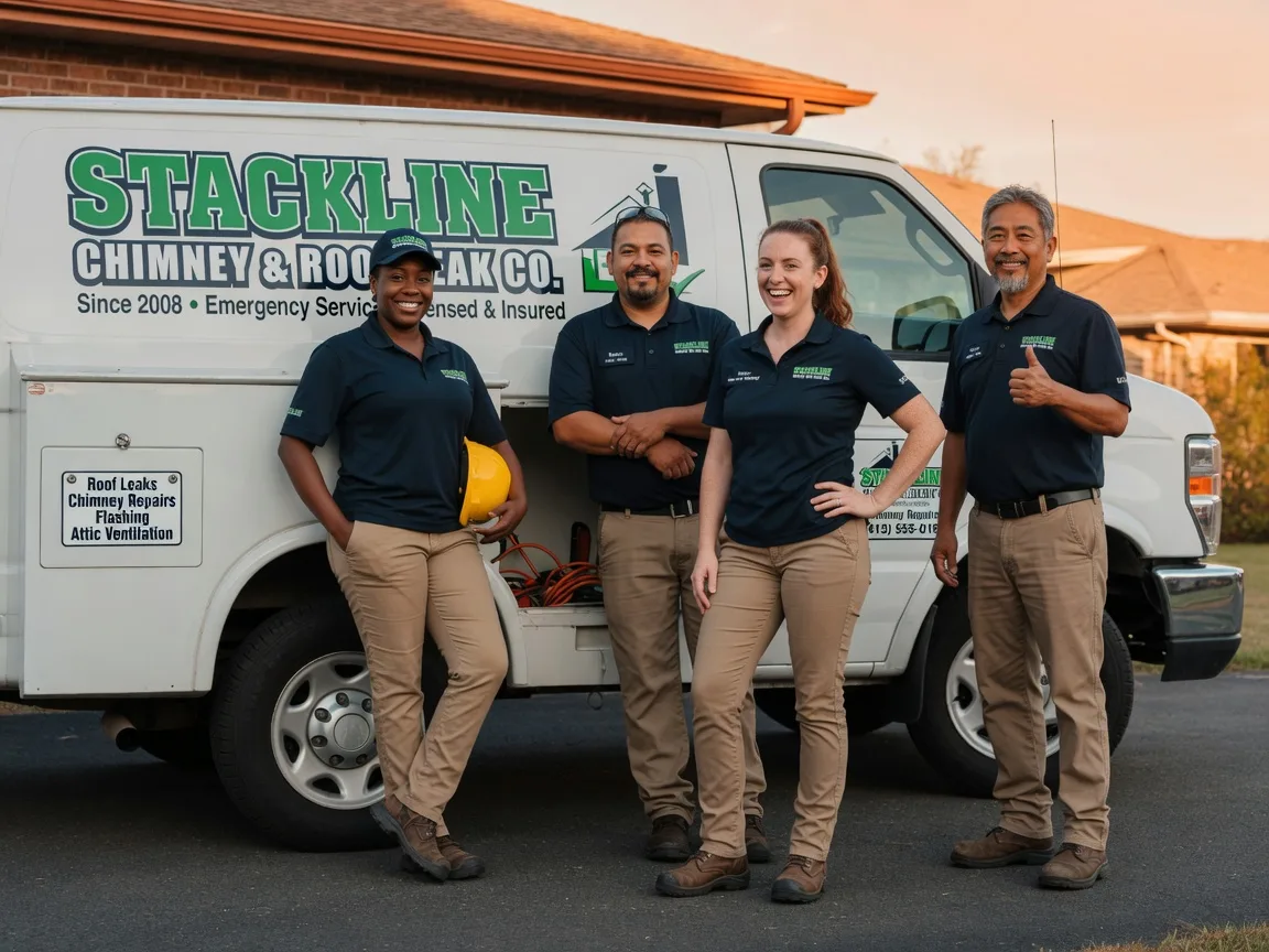 Chimney flashing repair company in Hesston, KS